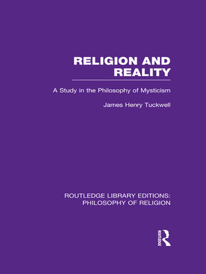 cover image of Religion and Reality